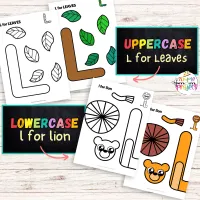 Letter L Activity Printable Book for Preschool and Toddlers | Letter L Worksheets | Printable Letter L Coloring Pages – Image 3
