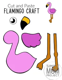 15 Full Colored Bird Cut and Paste Craft Printable Templates – Image 3