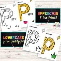 Letter P Activity Printable Book for Preschool and Toddlers | Letter P Worksheets | Printable Letter P Coloring Pages – Image 3