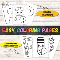 Letter P Activity Printable Book for Preschool and Toddlers | Letter P Worksheets | Printable Letter P Coloring Pages – Image 4