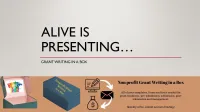 Grant Writing in a Box: Simplify the Grant Process – Image 1
