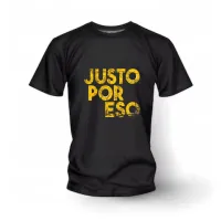 Camiseta "Justo Por Eso" Rude Edition – Estilo Desgastado – Imagen 1