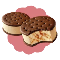 Caramel Ice Cream Sandwich – Image 1