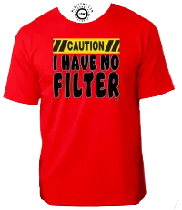 NO Fliters TShirt – XL