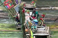 Bamboo Rafting & Limestone Massage (Lethe River) – Image 2