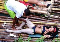 Jamaica Bamboo River Rafting Experience with Lime Stone Massage – Image 1