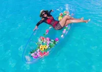 Clear kayak Drone Photo Shoot – Image 1