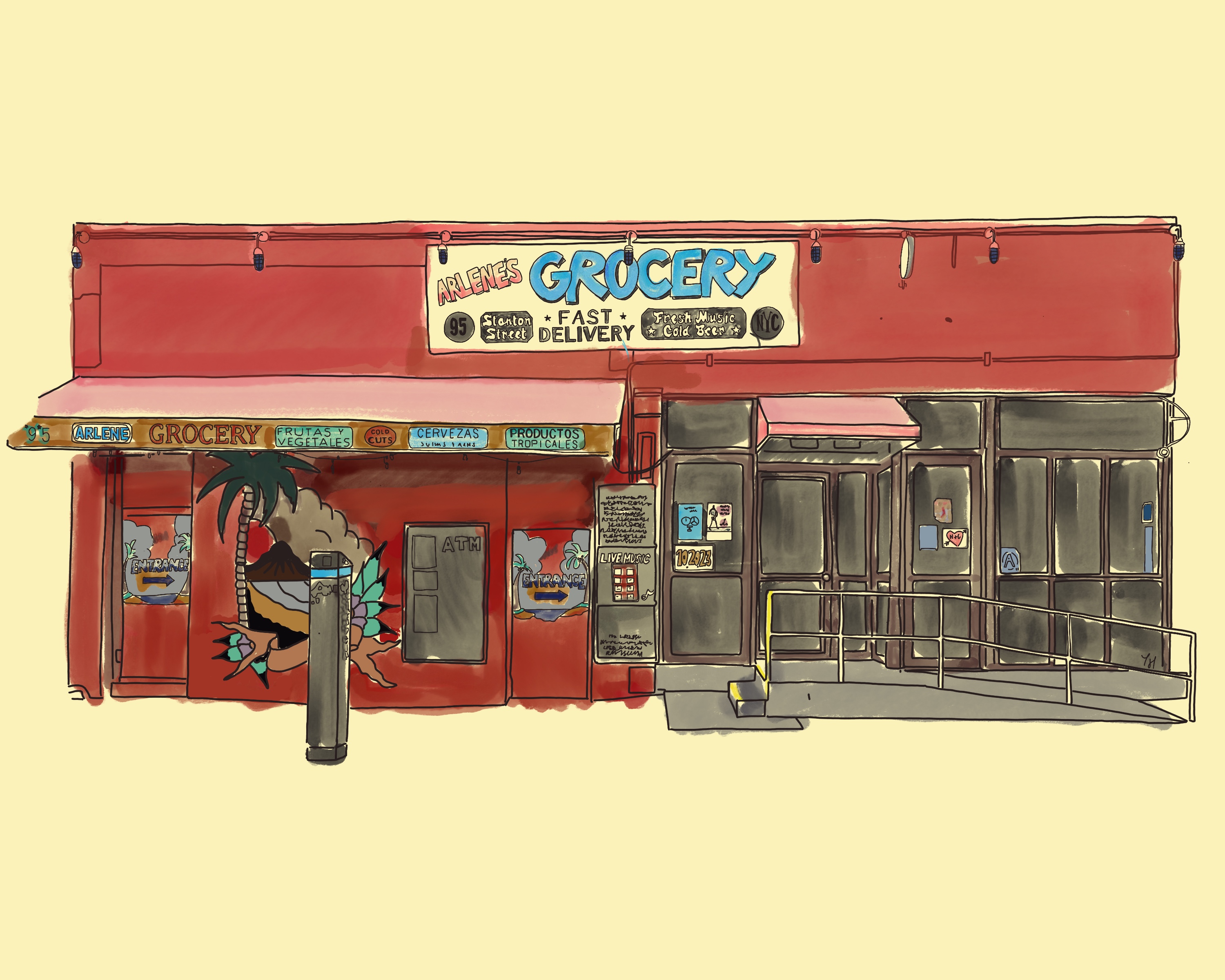 Arlene's Grocery Print – Image 1