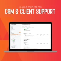 ClickUp CRM & Support Template – Image 1