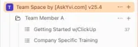 Team Management ClickUp Space Template – Image 2