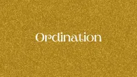 Ordination – Image 1