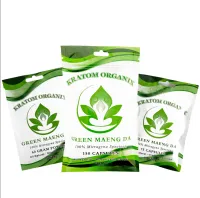 Capsules - Kratom Organix Green Vein Maeng Da – 75 ct