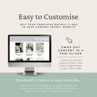 Sage Styled Shoot Showit Template Features Add-on Page – Image 4