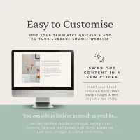 Poppy Styled Shoot Showit Template Features Add-on Page – Image 4
