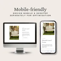  Evelyn Recommended Suppliers Showit Page Template  – Image 4
