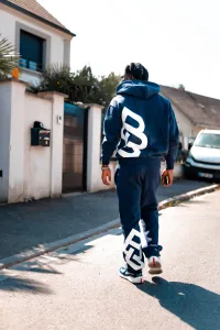 Ensemble Gilet Zippé Bleu marine – Image 3