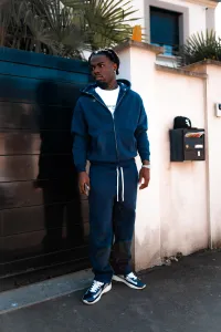 Ensemble Gilet Zippé Bleu marine – Image 2