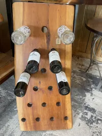 Cherry Wine Rack – Holds 19 Bottles – Image 2