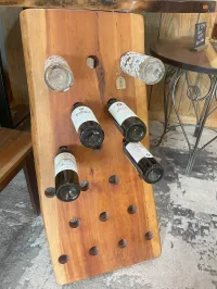 Cherry Wine Rack – Holds 19 Bottles – Image 3