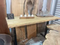 *SOLD* Elm Desk with Adjustable Base – Image 1