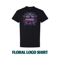 Floral Logo Shirt – Image 1