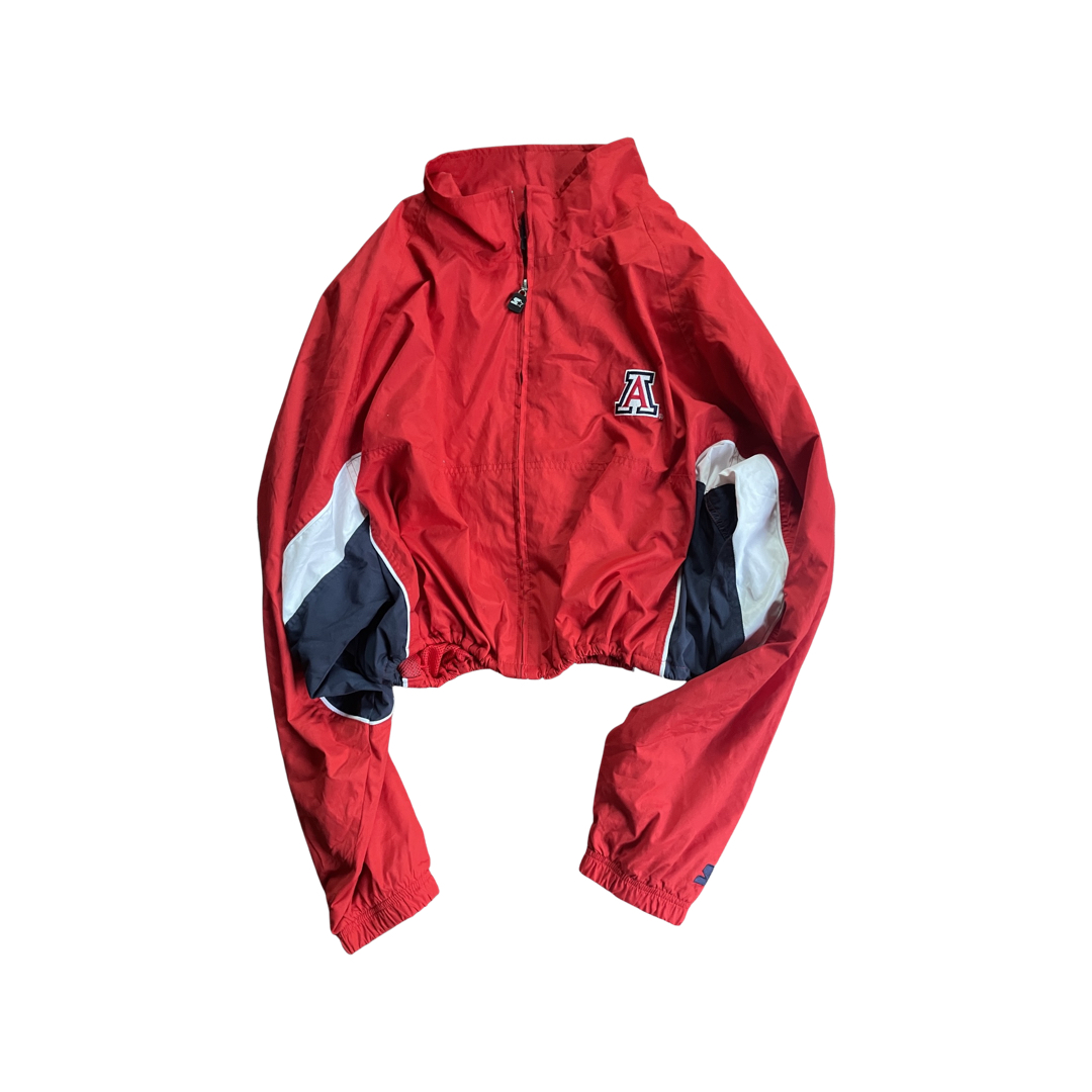 ARIZONA WILDCATS VINTAGE CROPPED WINDBREAKER – Image 1