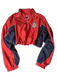 Arizona Wildcats 1/4 zip vintage windbreaker – Image 1