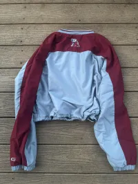 Alabama Windbreaker Cropped Vintage Jacket Medium – Image 2