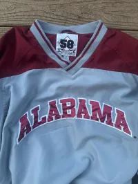 Alabama Windbreaker Cropped Vintage Jacket Medium – Image 3
