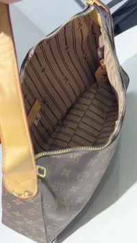 LV Louis Vuitton Mogogram canvas slouchy mm – Image 6