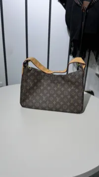 LV Louis Vuitton Mogogram canvas slouchy mm – Image 9
