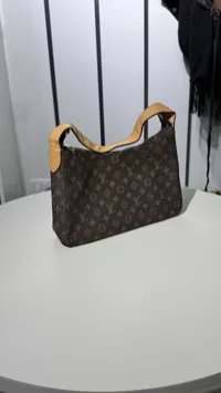 LV Louis Vuitton Mogogram canvas slouchy mm – Image 3