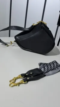 Dior Saddle Bag (black) – Image 8