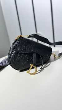 Dior Saddle Bag (black) – Image 24