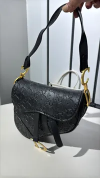 Dior Saddle Bag (black) – Image 23