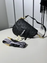 Dior Saddle Bag (black) – Crocodile Black