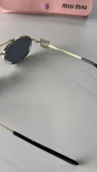Miu Miu - Metal Round Lenses – Image 2