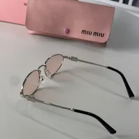 Miu Miu - Metal Rose Blush Lenses  – Image 9