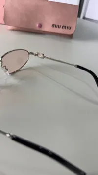 Miu Miu - Metal Rose Blush Lenses  – Image 2