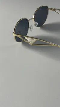 Prada Metal Round Lenses  – Image 2
