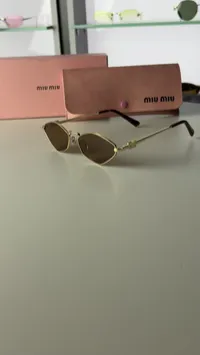 Miu Miu - Metal Sunglasses – Image 5