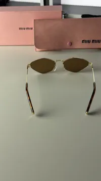 Miu Miu - Metal Sunglasses – Image 3