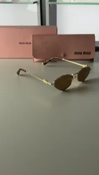 Miu Miu - Metal Sunglasses – Image 6