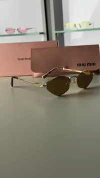 Miu Miu - Metal Sunglasses – Image 1