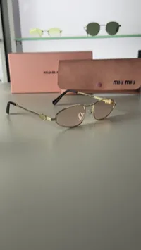 Miu Miu - Metal Rose Blush Lenses  – Image 20