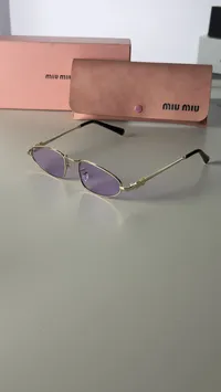 Miu Miu - Metal Rose Blush Lenses  – Image 17