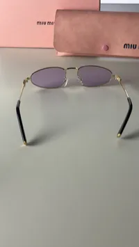 Miu Miu - Metal Rose Blush Lenses  – Image 14