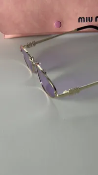 Miu Miu - Metal Rose Blush Lenses  – Image 13