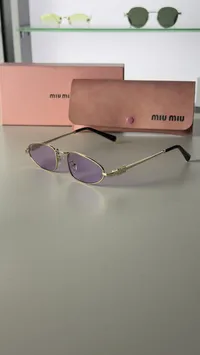 Miu Miu - Metal Rose Blush Lenses  – Image 16