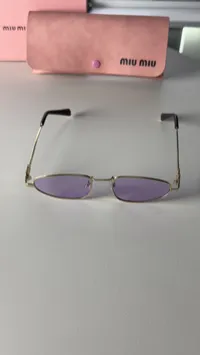 Miu Miu - Metal Rose Blush Lenses  – Image 11